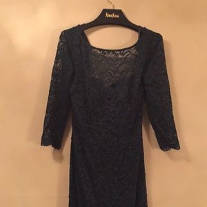 Laundry Lace Dark Green Dress Size 10